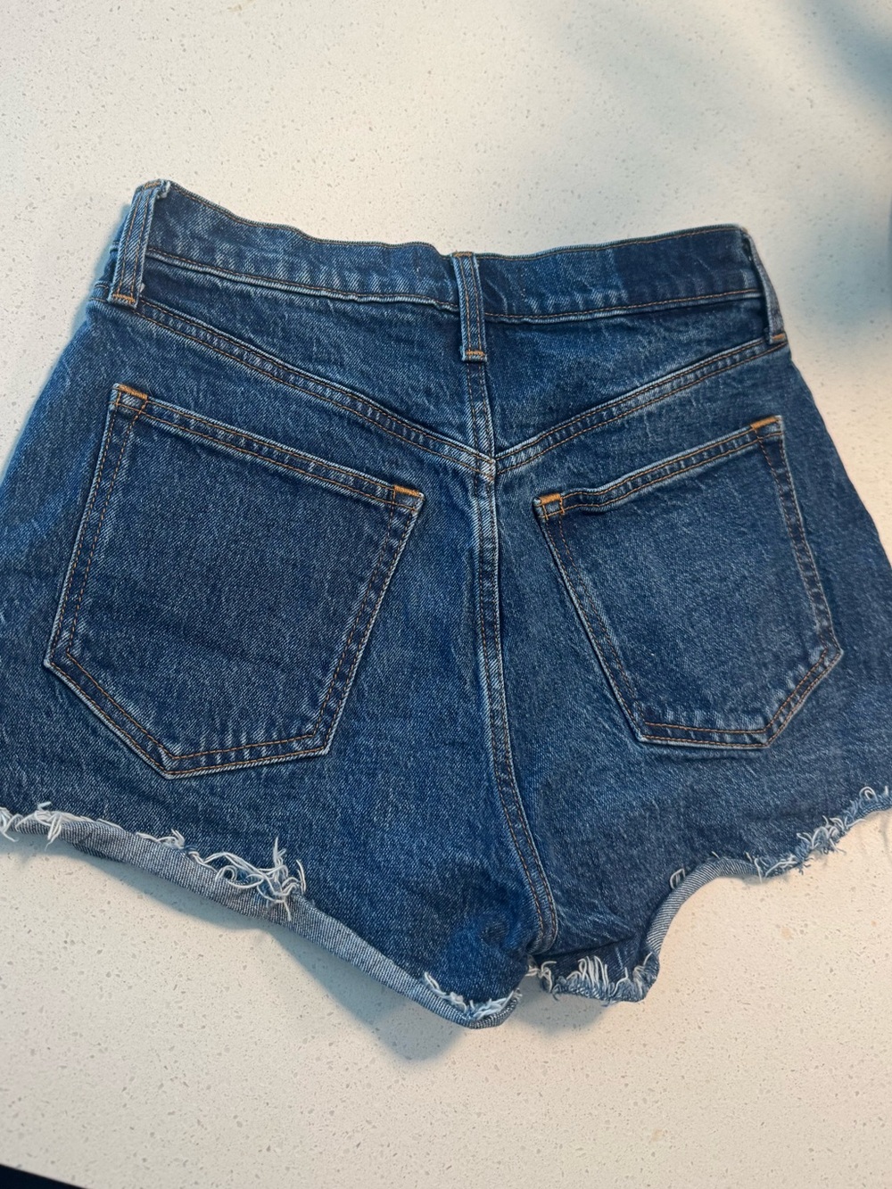 Abercrombie High Rise Jean Shorts - Curve Love